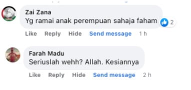 komen masalah haid 01