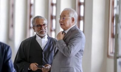 Datuk Seri Najib Razak dan Tan Sri Shafee Abdullah