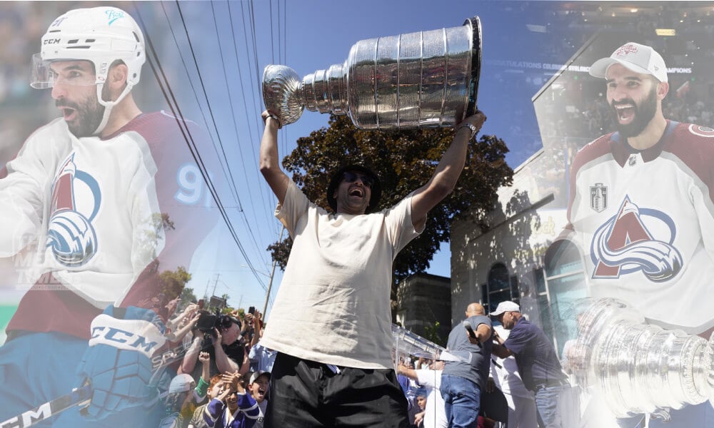 Nazem Kadri, pemain Muslim pertama NFL julang Piala Stanley, bawa piala ke masjid