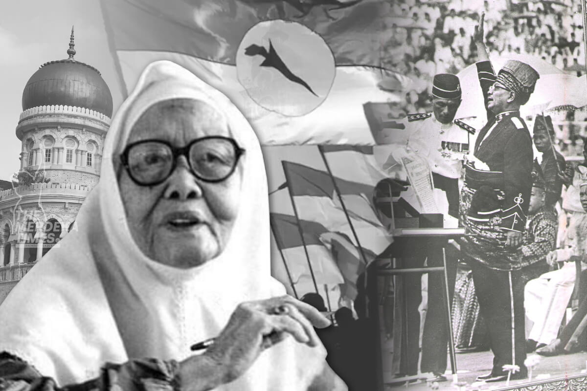 ‘Perjuangkan kemerdekaan, bukan sanjung pemimpin!’ - Ibu Zain, tegur ahli UMNO