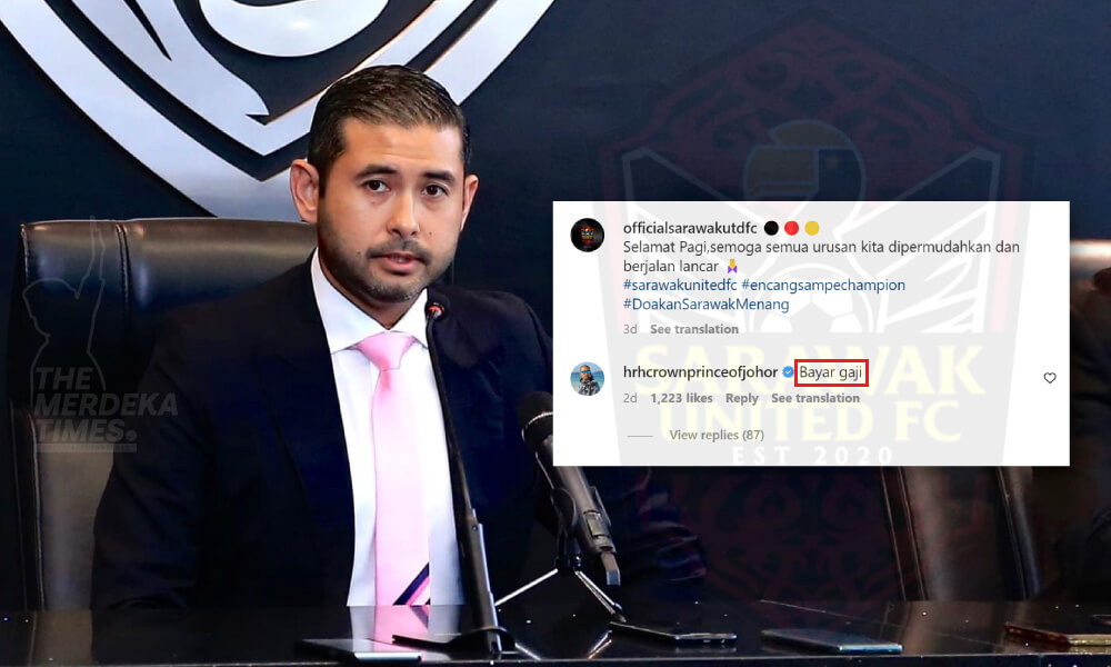 TMJ tegur Sarawak United bayar gaji