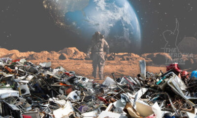 Tidak cukup Bumi, kini Marikh pula jadi tempat pembuangan sampah manusia!