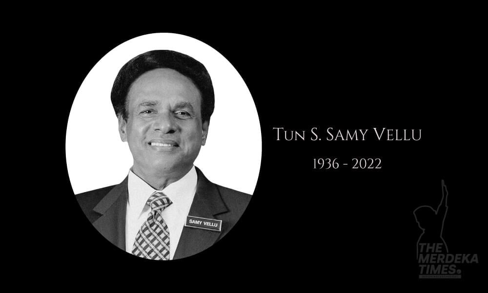 Tun S Samy Vellu meninggal dunia