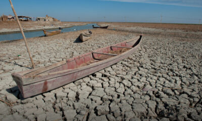 Sungai Tigris di Iraq semakin kering