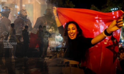 Polis Sepanyol pukul tiga wanita penyokong Maghribi