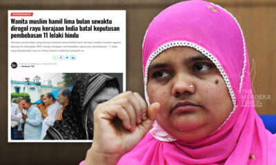 Wanita Muslim dirogol beramai-ramai cabar pembebasan 11 perogol Hindu di Mahkamah Agung India