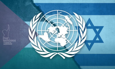 Israel, Palestin bergaduh di PBB