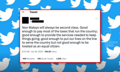 Pengguna Twitter dibidas dakwa orang bukan Melayu terima layanan tidak sama rata, dijadikan kelas kedua 