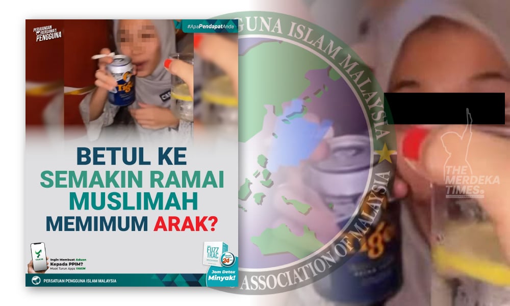 Bertudung tapi minum arak di kelab malam - PPIMM