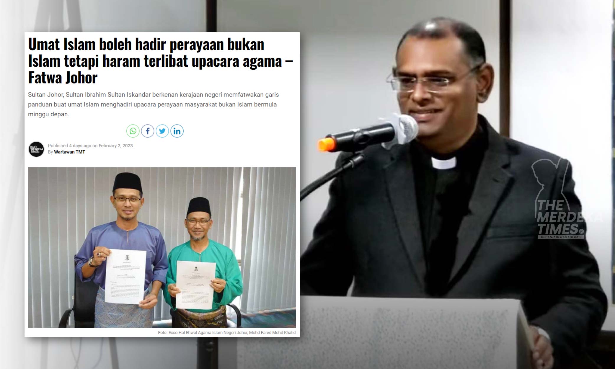 Fatwa Johor panduan yang baik - Majlis Gereja Malaysia