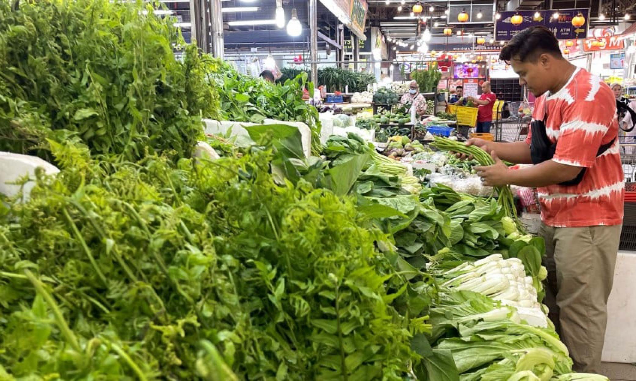 Harga sayur di Melaka meningkat 10 hingga 20 peratus