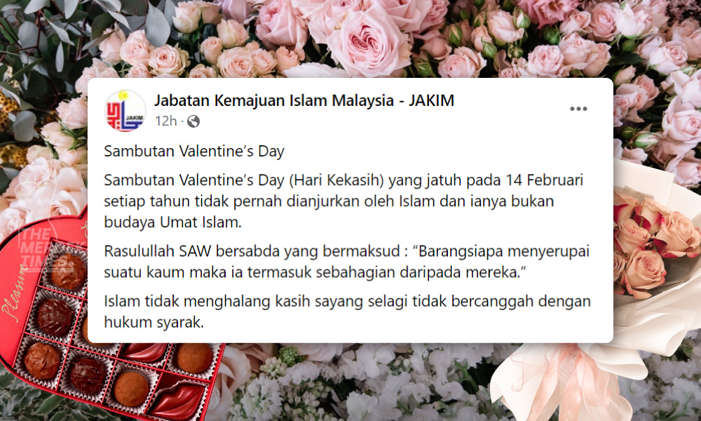 Valentine’s Day bukan anjuran Islam - JAKIM