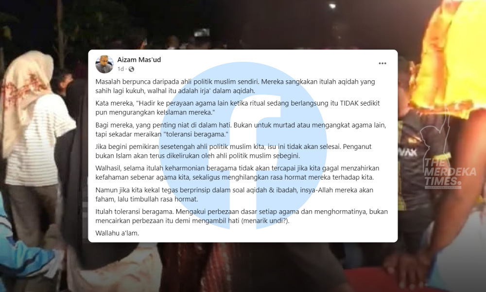 Ahli politik Muslim punca umat Islam ikuti ritual agama lain