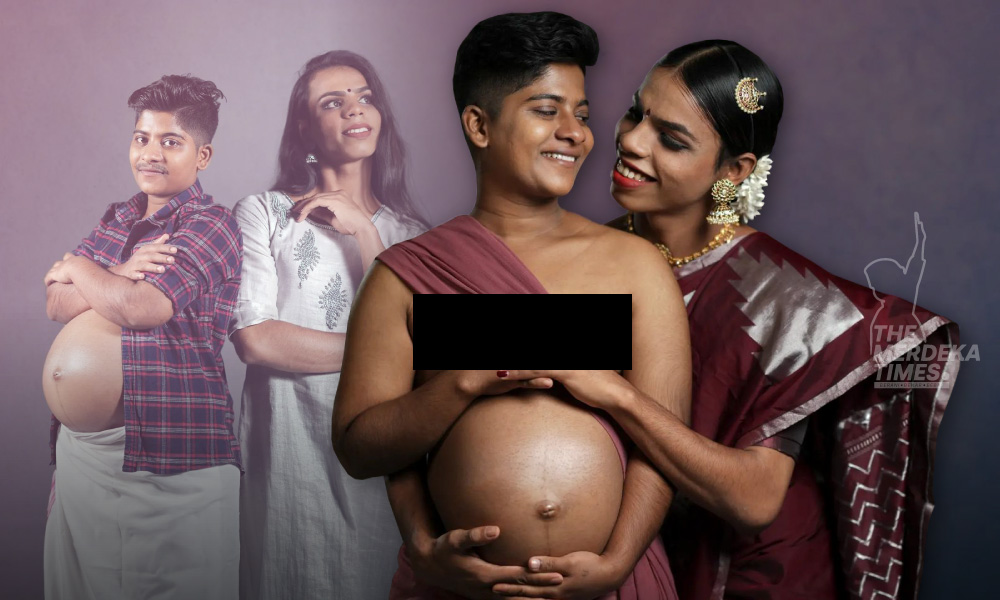 Kecelaruan LGBT, 'Suami' lahirkan anak