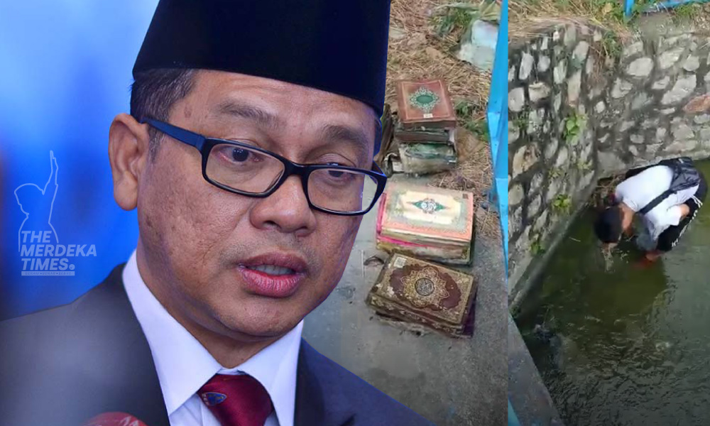 Menteri agama kesal ada pihak buang al-Quran ke dalam longkang
