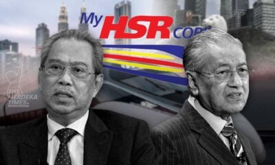 Tun M, Muhyiddin antara lima diarah fail pembelaan kes saman projek HSR