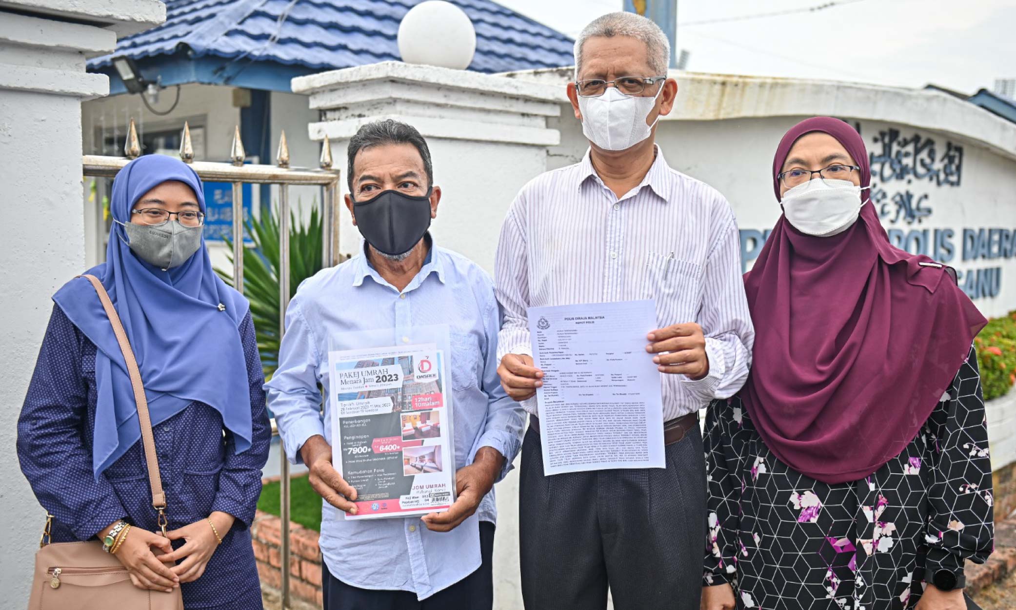 15 sekeluarga berputih mata rugi RM120,000 ditipu pakej umrah