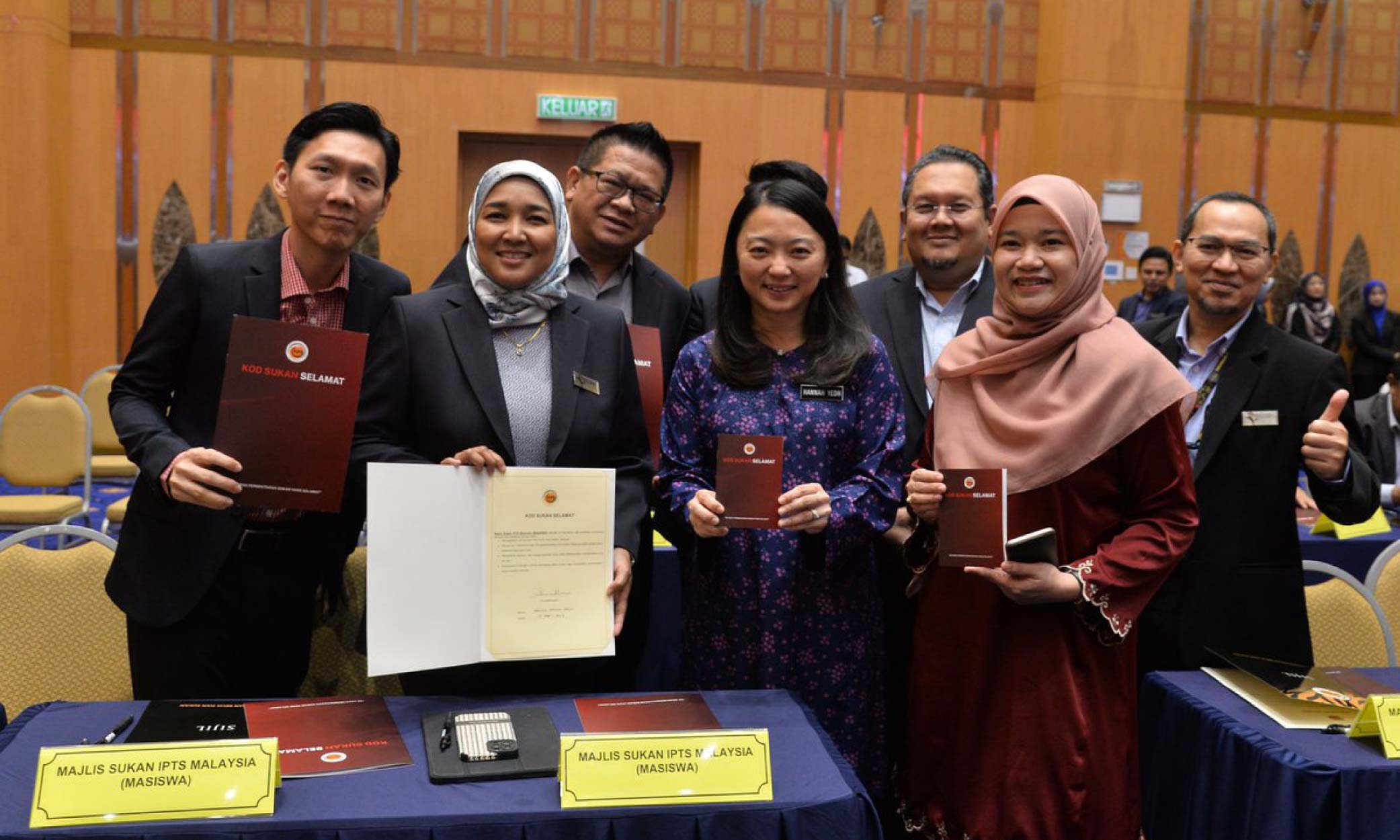 60 entiti KPM, KPT tandatangan sokong kod sukan selamat