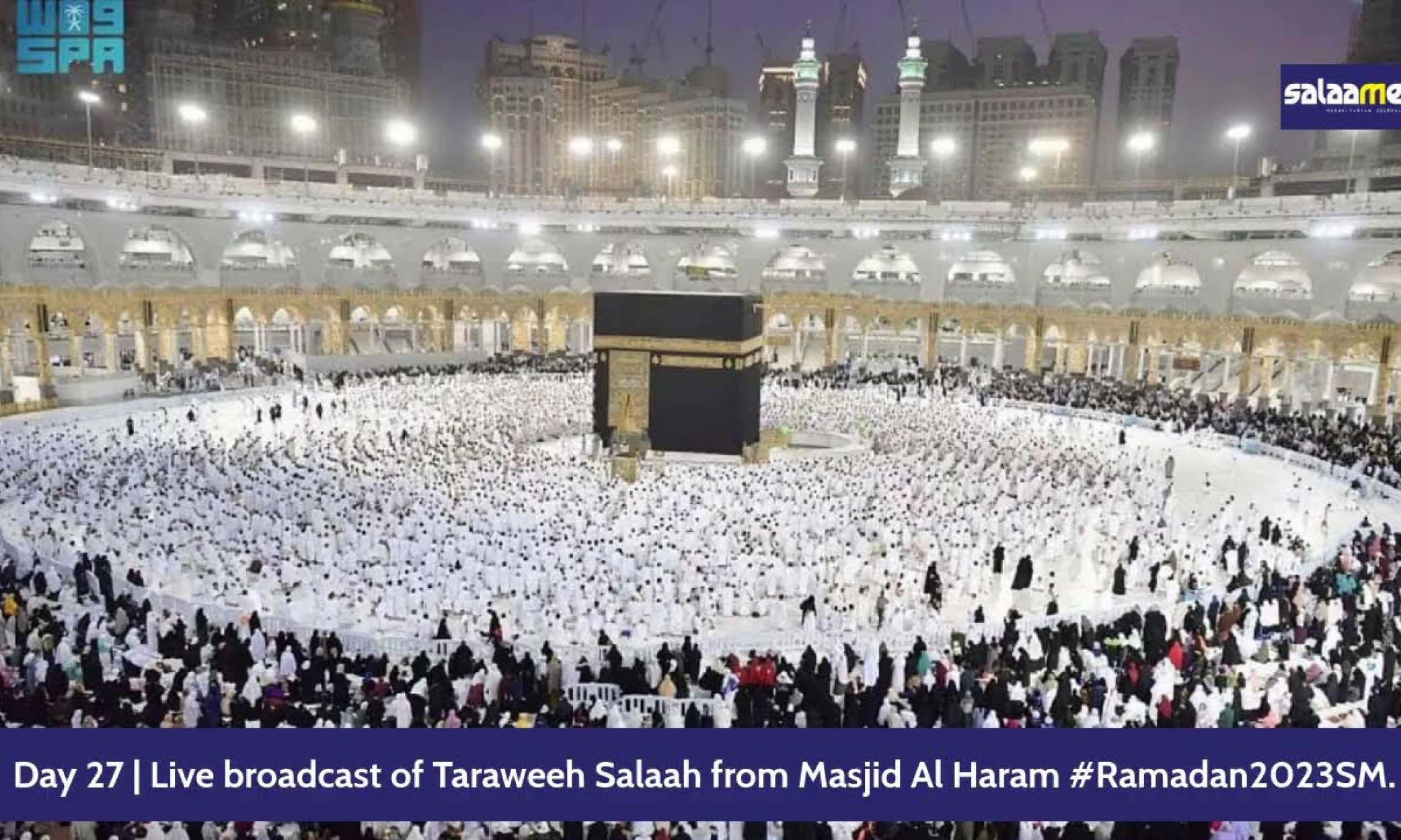 Masjidil Haram dan Masjid Nabawi sesak dengan jemaah buru Lailatul Qadar