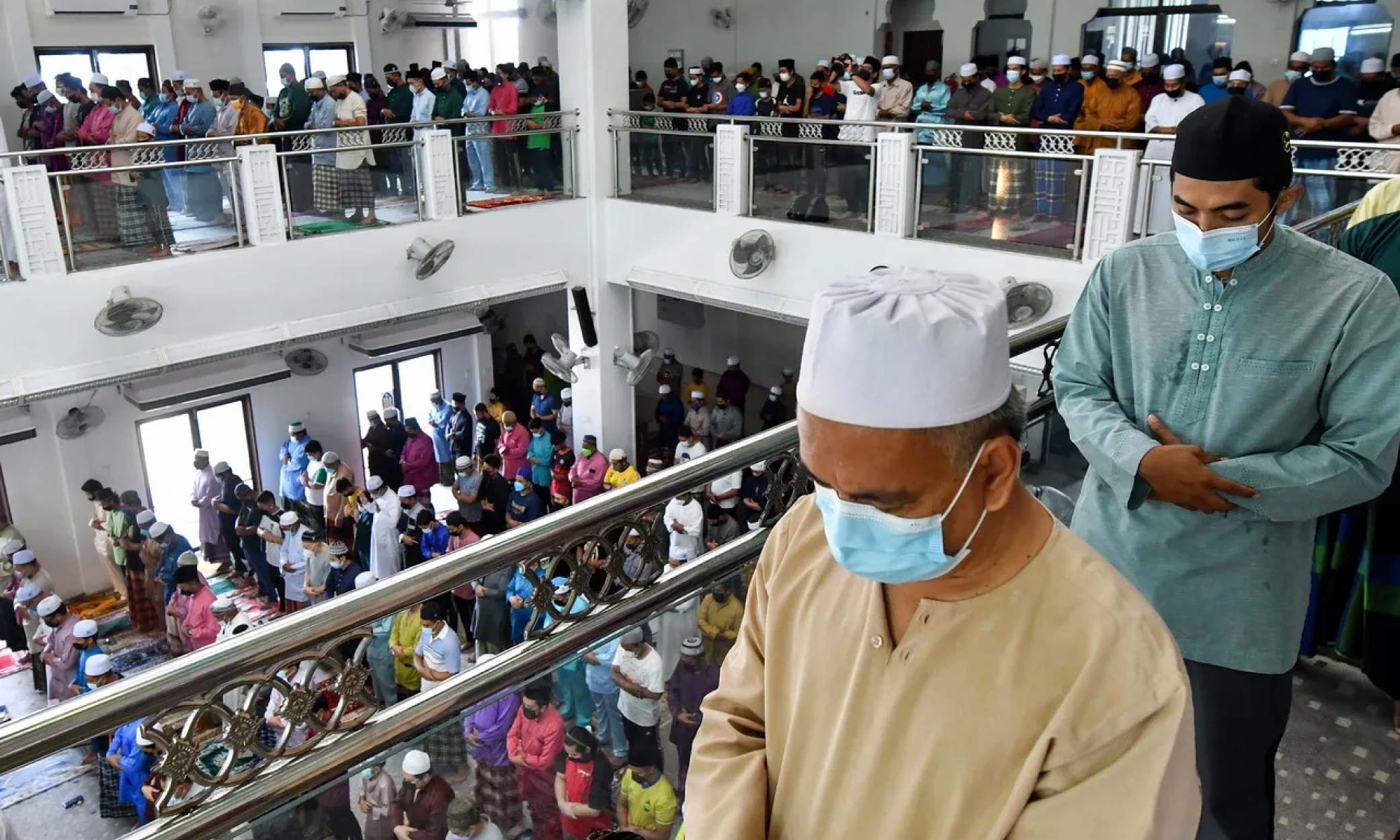 Solat sunat Aidilfitri: Pemakaian pelitup muka amat digalakkan