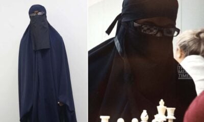 Terdesak bolot hadiah, Pemain catur lelaki pakai niqab sertai kejohanan catur wanita