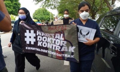 Doktor kontrak berhak untuk mogok – Hartal Doktor Kontrak