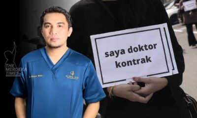 Doktor kontrak mogok : “Mereka di atas sana masih lagi sombong dan angkuh,” - Pengamal perubatan