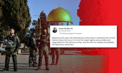 Masjid Al-Aqsa: Malaysia gesa Majlis Keselamatan PBB tuntut Israel bebaskan tahanan Palestin – PM