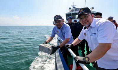 1.5 tan abu al-Quran dilupuskan di perairan Pulau Pinang