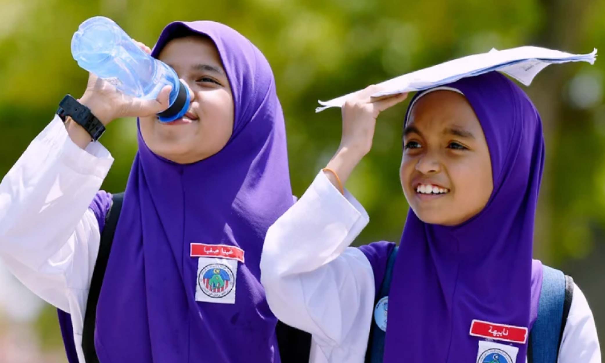 Cuaca panas: Pelajar, guru dibenar pakai t-shirt sukan setiap hari