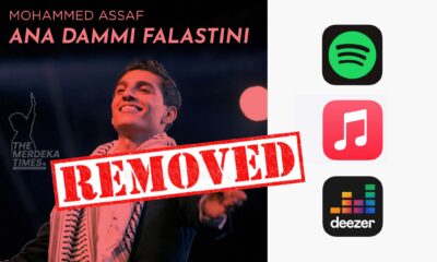 Lagu Palestin ‘Ana Dammi Falastini’ dialih keluar dari Spotify, platform penstriman muzik utama