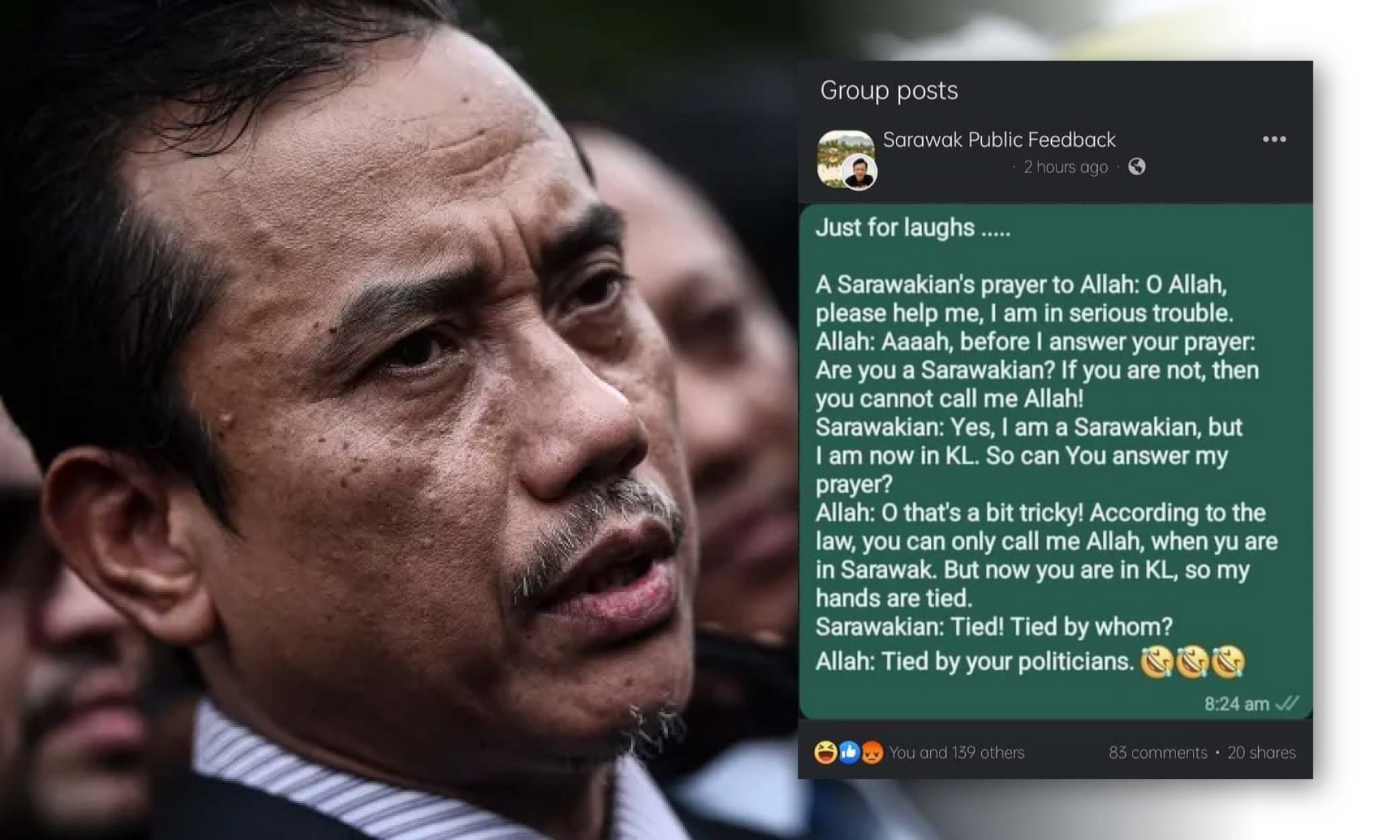 Apakah mempersenda kalimah Allah bukan lagi menjadi kesalahan? - Aminuddin Yahya