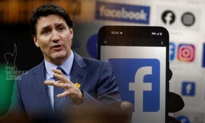 Trudeau selar Facebook kerana ancam sekat berita Kanada