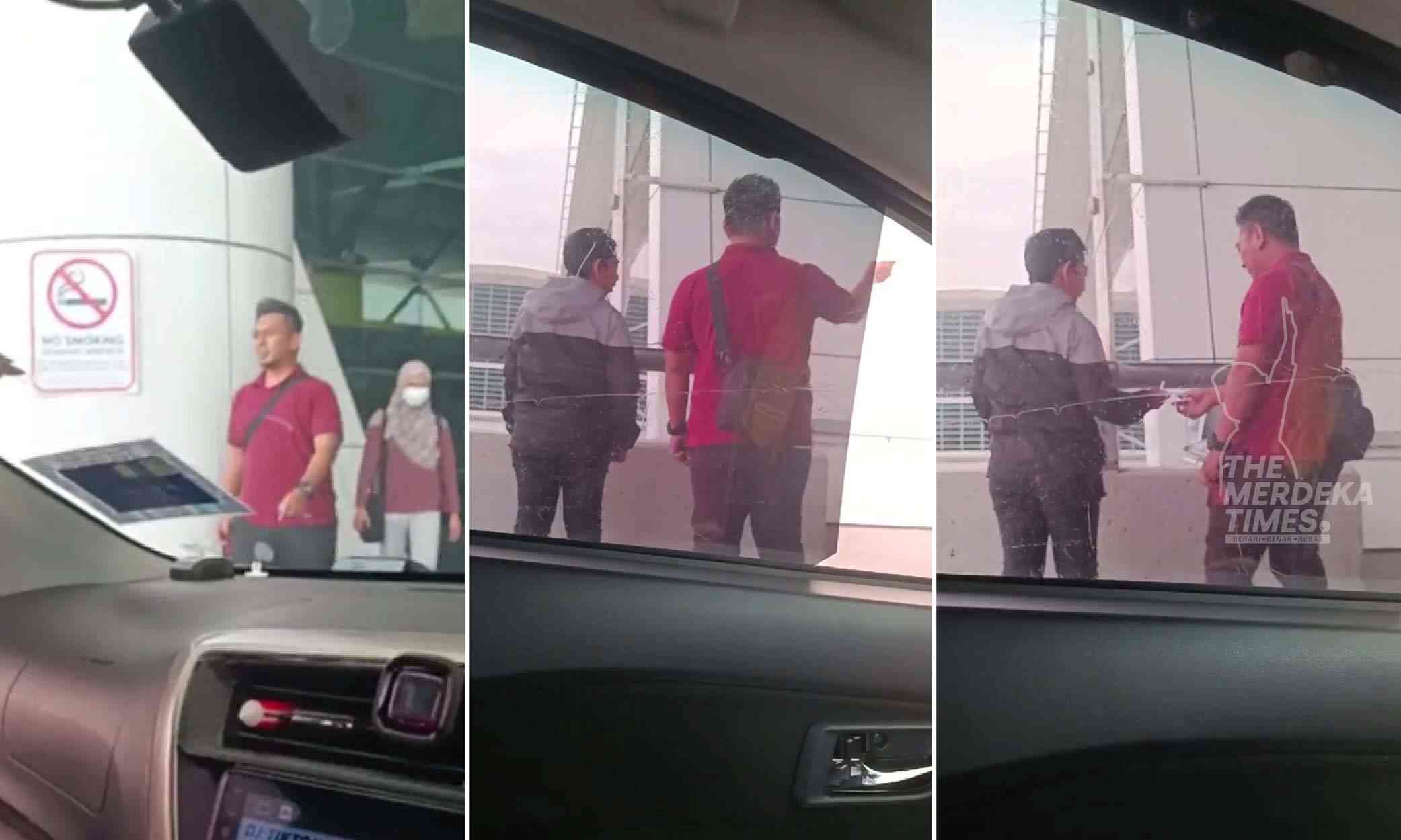 Akibat merokok di lapangan terbang, seorang lelaki dikenakan tindakan penguatkuasa KKM