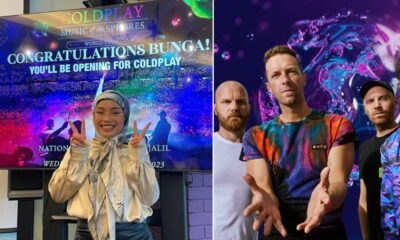 Bunga Isme akan buat persembahan pembukaan konsert Coldplay