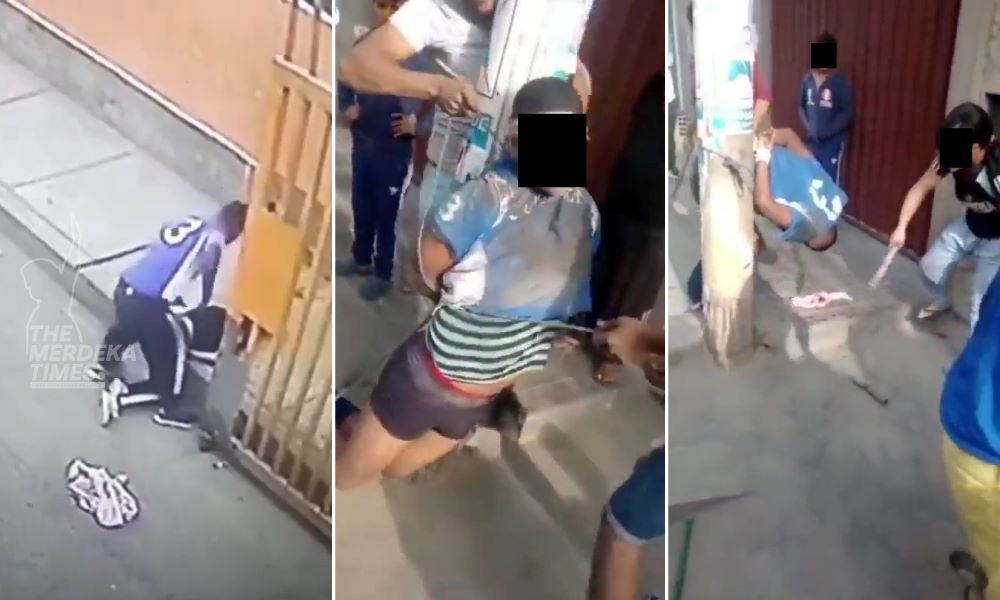 (VIDEO) Orang awam uruskan lelaki kasari wanita