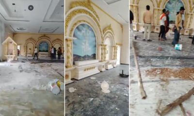 Pelampau Hindu rosakkan gereja di Uttar Pradesh