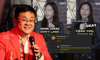 Pelawak tempatan sokong lawak hina Malaysia