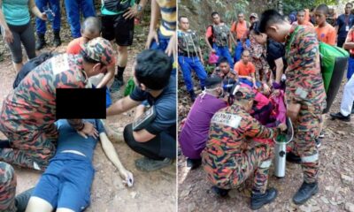 Pengurus kilang percetakan maut ketika mendaki gunung bersama isteri