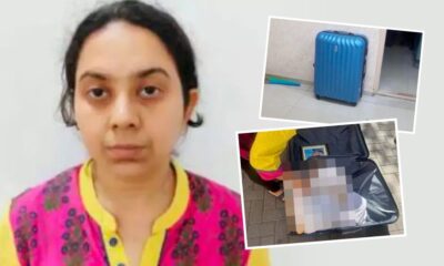 Wanita hadir ke balai bersama beg berisi mayat ibu