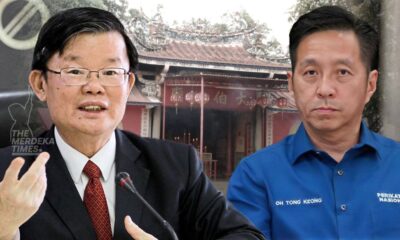 DAP adalah "pakar merobohkan tokong” – Pengerusi Gerakan Pulau Pinang