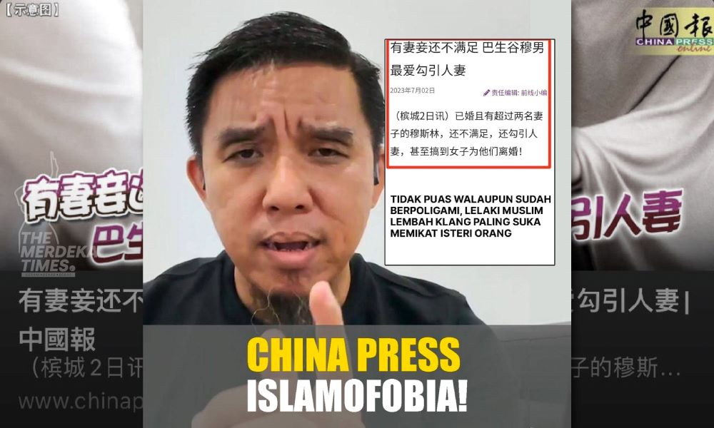 (VIDEO) Media bahasa Mandarin mainkan sentimen agama, Islamofobia