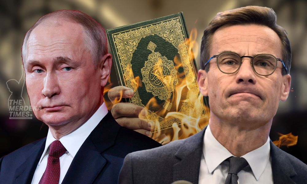 PM Sweden tuduh Russia burukkan negaranya berhubung isu pembakaran al-Quran