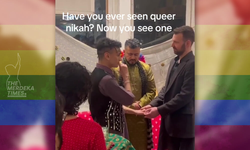 (VIDEO) ‘Akad nikah’ pasangan gay dihadiri jurunikah baca Al-Fatihah