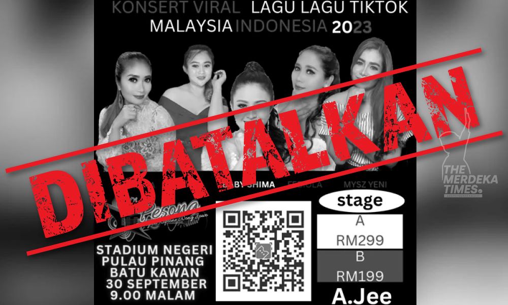 Kerajaan Pulau Pinang minta kelulusan konsert Viral Lagu TikTok dibatalkan