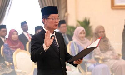 Ketua Menteri Pulau Pinang arah SUK teliti keperluan bersongkok di majlis angkat sumpah exco