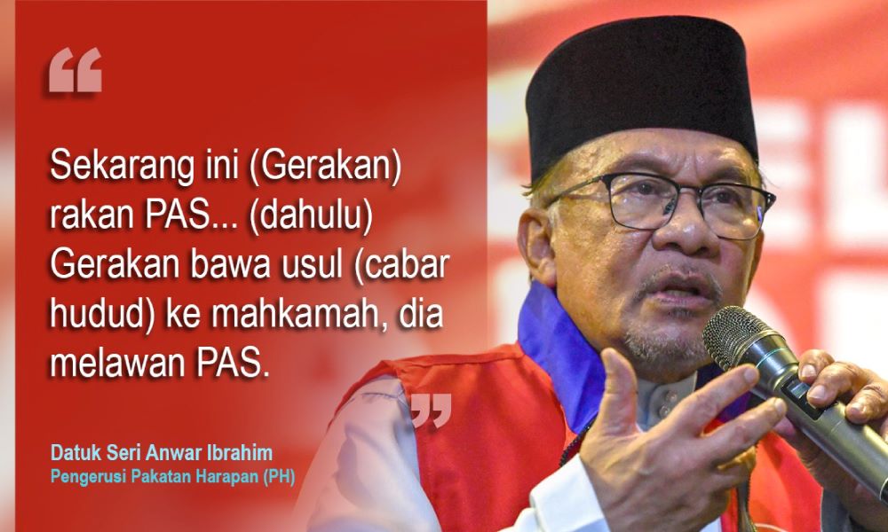 PAS sekarang bukan ‘asli’, kata Anwar
