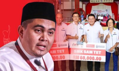 Pemuda UMNO mahu Kor Ming jawab mengapa bantuan kerajaan ada logo DAP