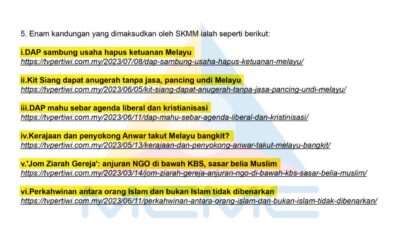 TV Pertiwi tidak akan menurunkan enam kandungan portal berita itu yang diminta berbuat demikian oleh Suruhanjaya Komunikasi dan Multimedia Malaysia (SKMM).