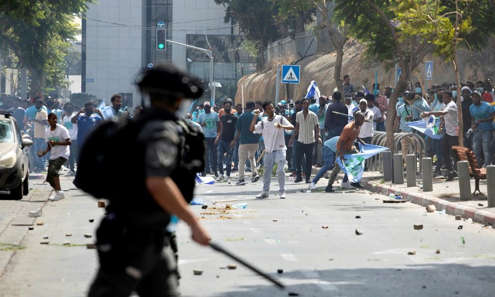 PBB bimbang insiden protes Eritrea di Israel